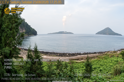 BKSDA Lampung larang aktivitas di zona konservasi Anak Krakatau