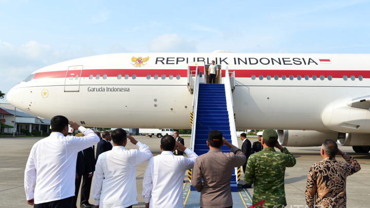 Prabowo bertolak ke Rusia penuhi undangan Putin hadiri forum ekonomi